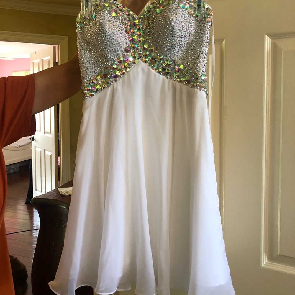 White Cocktail Dress